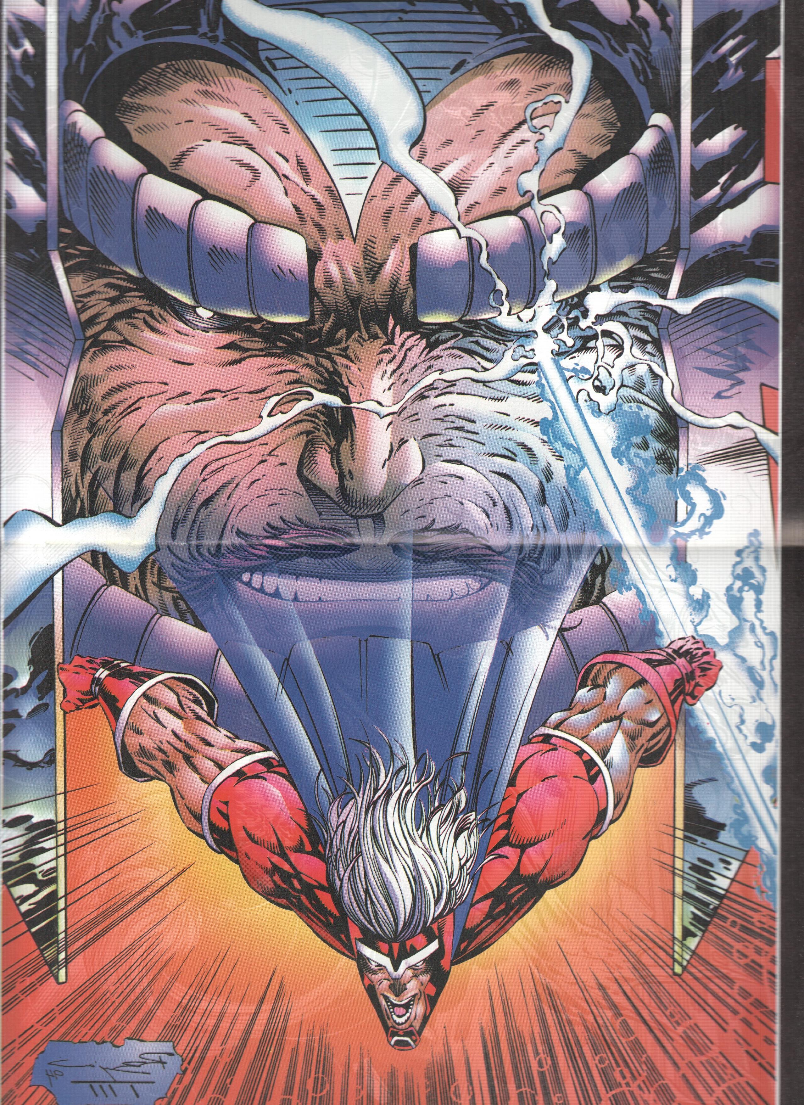 Poster: WILDSTORM Poster: Numero 09 y 10 (World Comics 1996)