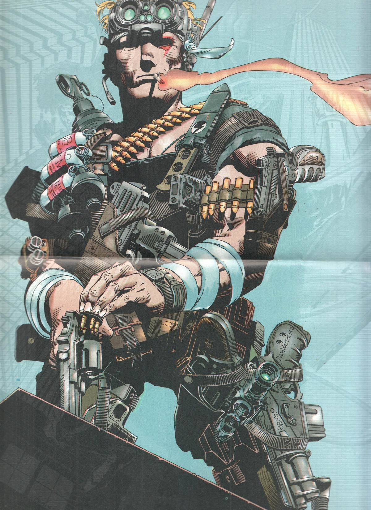 Poster: WILDSTORM Poster: Numero 11 y 12 (World Comics 1996)