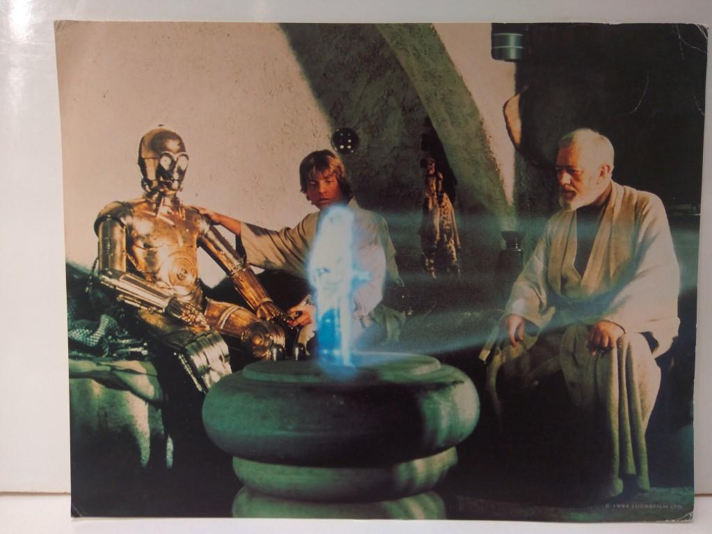 Movie-Card: STAR WARS, Numero 02: General Kenobi, years ago you served my father in the Clone Wars (Lucas Film 1994)
