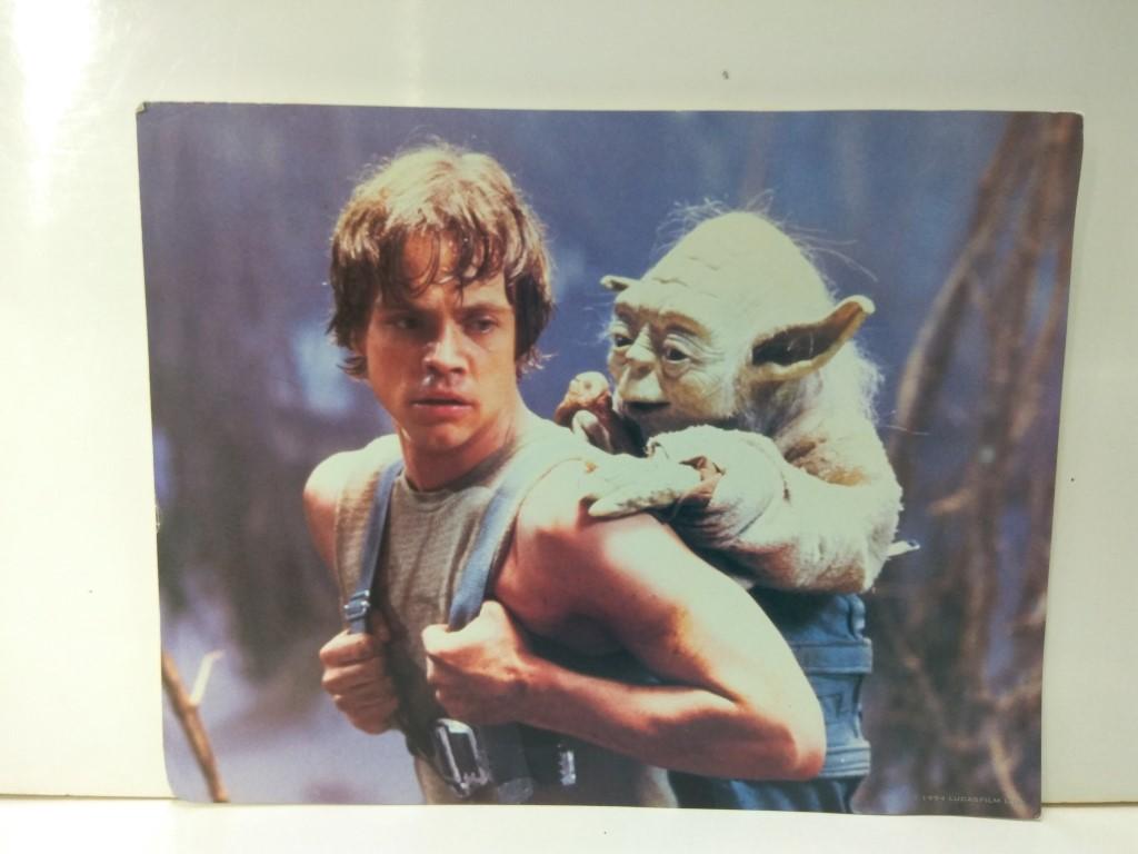 Movie-Card: STAR WARS, Numero 04: Yoda in Papoose (Lucas Film 1994)