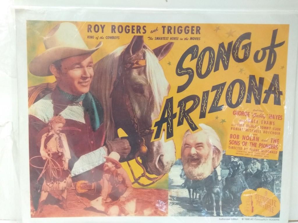Poster Cine: ROY ROGERS - SONG OF ARIZONA (1996)