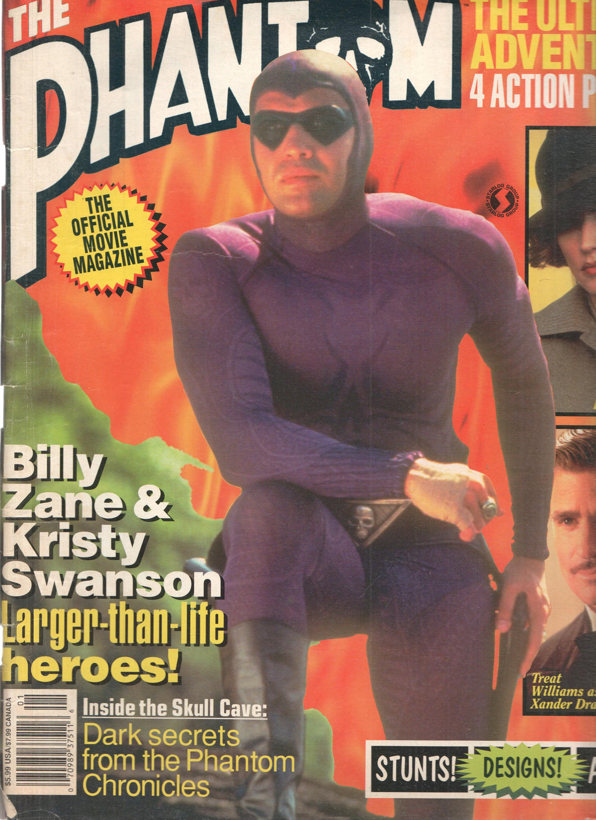 Revista: THE PHANTOM, Numero 01: The Offcial Movie Magazine / NO INCLUYE POSTERS (1996)