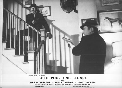 Foto-Cine: SOLO POUR UNE BLONDE: Numero 01:  MICKEY SPILLANE (1970)