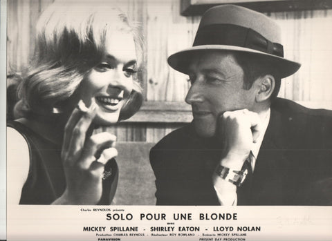 Foto-Cine: SOLO POUR UNE BLONDE: Numero 02 - MICKEY SPILLANE Y SHIRLEY EATON (1970)