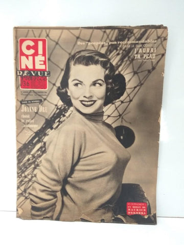 Revista: CINE REVUE FRANCE, Numero 04: JOANNE DRU (1954)
