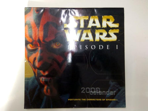 Calendario: CALENDARIO STAR WARS EPISODE I: AÑO 2000 (Golden Turtle 1999)