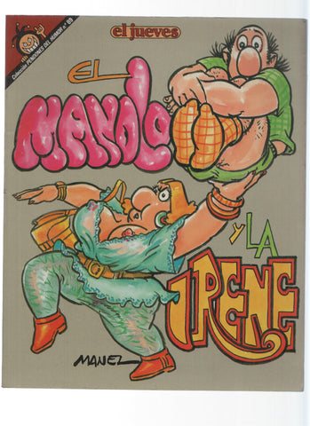 Pendones del Humor numero 089: EL MANOLO y LA IRENE - Manel (El Jueves 1992)