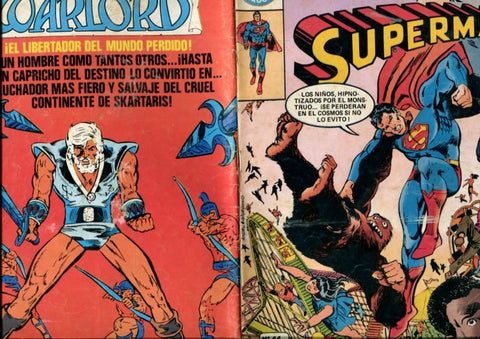 Comics Bruguera Superman numero 44: Hechizador de niños (numerado 2 en interior)