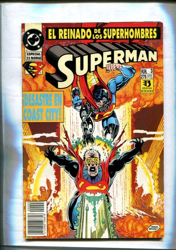 Superman volumen 3 el reinado de los superheroes numero 03: Alianza mortifera