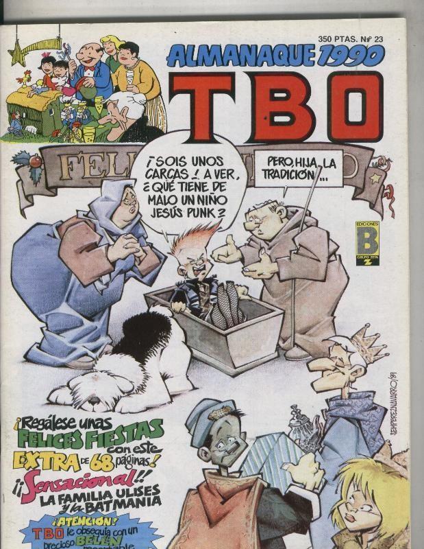 TBO de Ediciones B numero 023: (numerado 1 en interior) portada de Sempere / Navarro