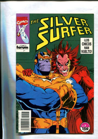 The Silver Surfer volumen 1 numero 07: Thanos vs Mephisto