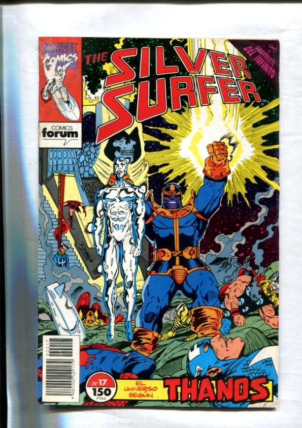 The Silver Surfer volumen 1 numero 17: El guantelete del infinito