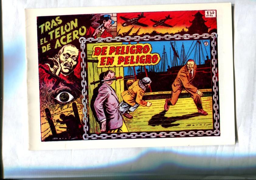 Facsimil: Tras el telon de acero numero 03: De peligro en peligro