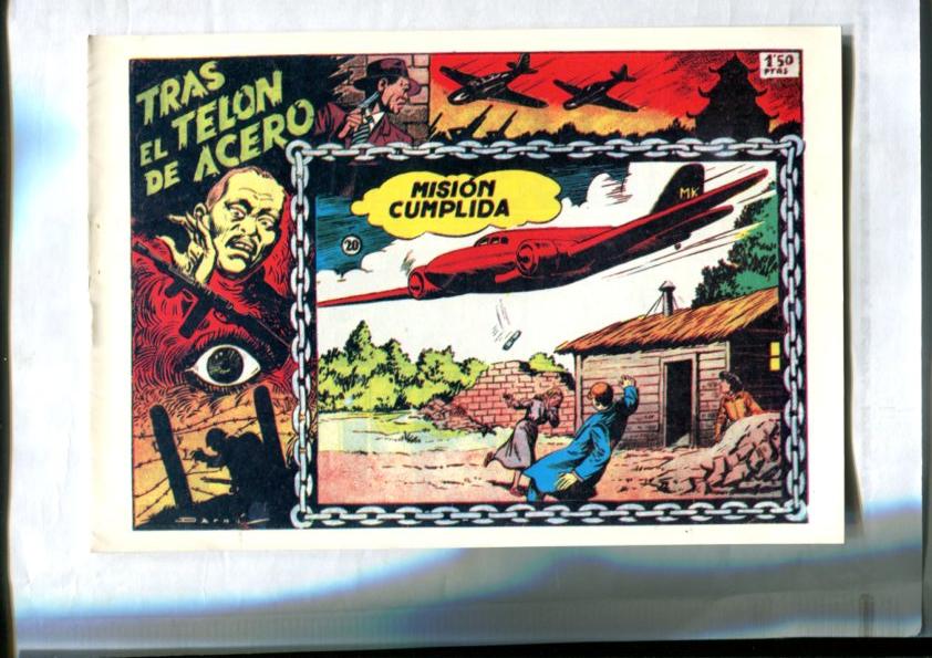 Facsimil: Tras el telon de acero numero 20: Mision cumplida , fin de la coleccion