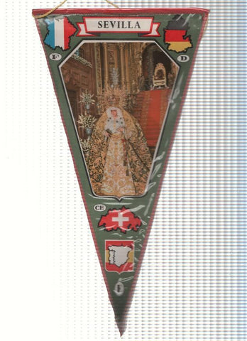 BANDERIN: SEVILLA - Imagen de La Virgen de la Macarena