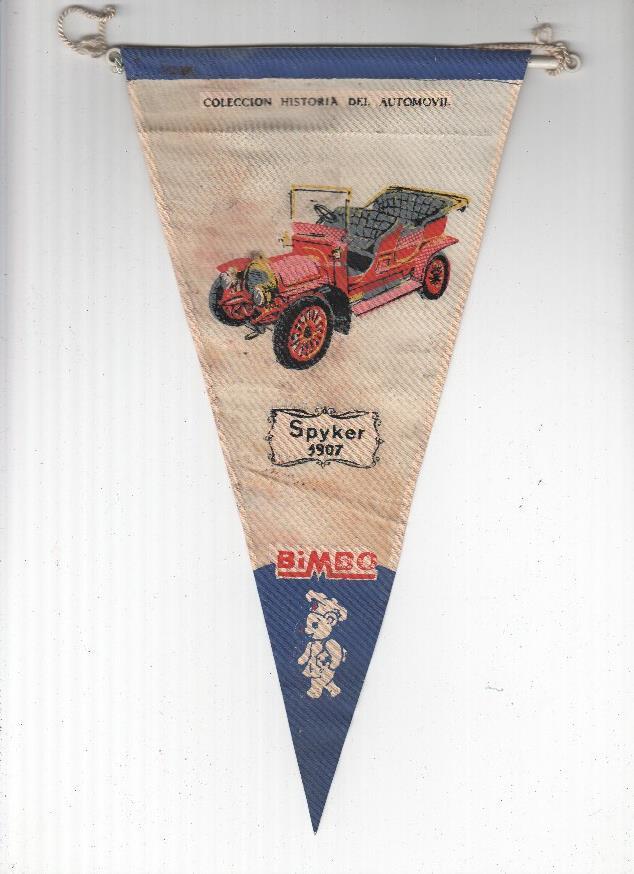 BANDERIN:  Coleccion Historia del Automovil de BIMBO, Numero 07: spyker 1907