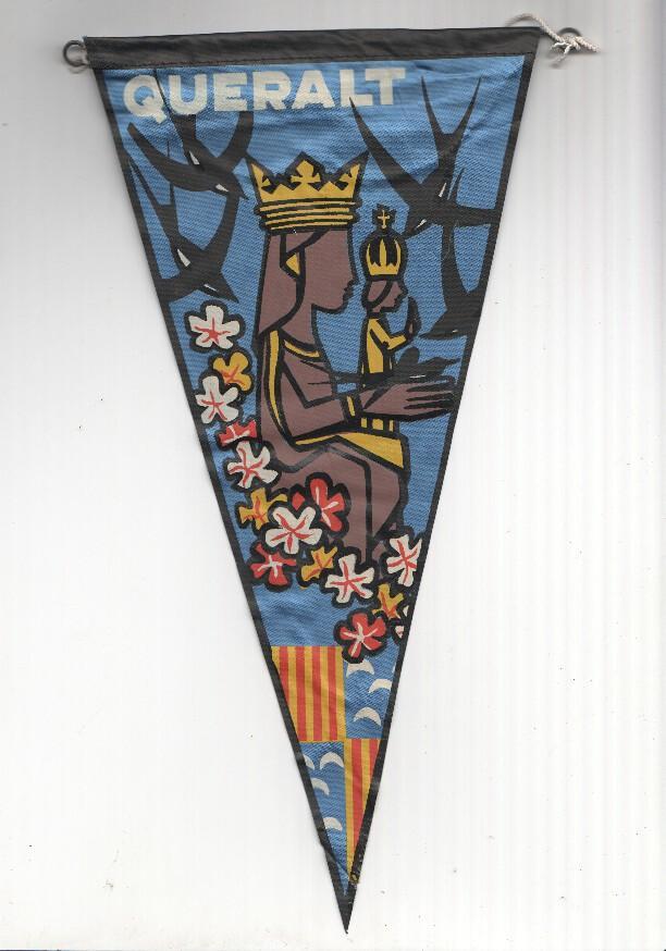 BANDERIN: QUERALT, Barcelona - Ilustracion de SANTA MARIA DE QUERALT