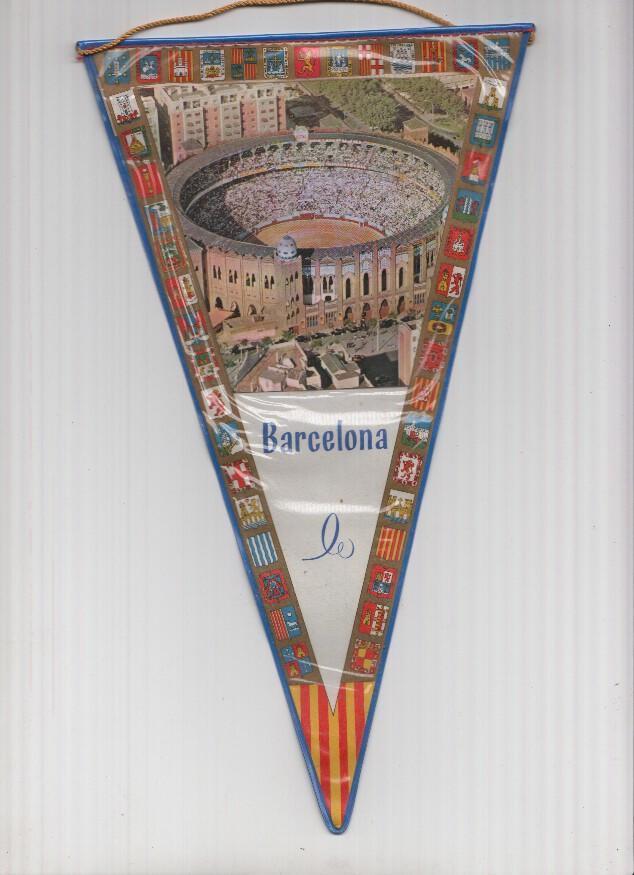 Banderin: BARCELONA - Imagen aerea de la PLAZA DE TOROS MONUMENTAL