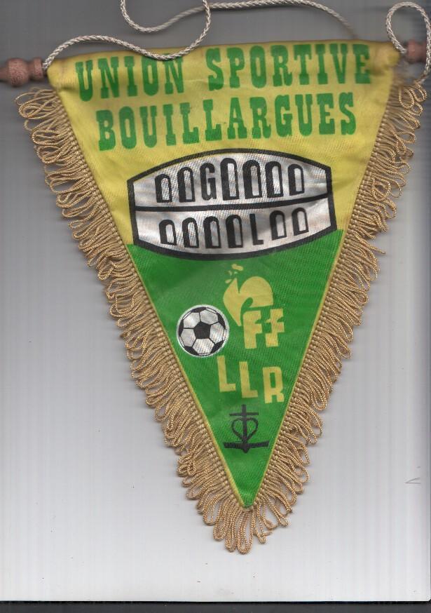 BANDERIN: UNION ESPORTIVE BOUILLARGUES - Banderin del Club de Futbol Frances