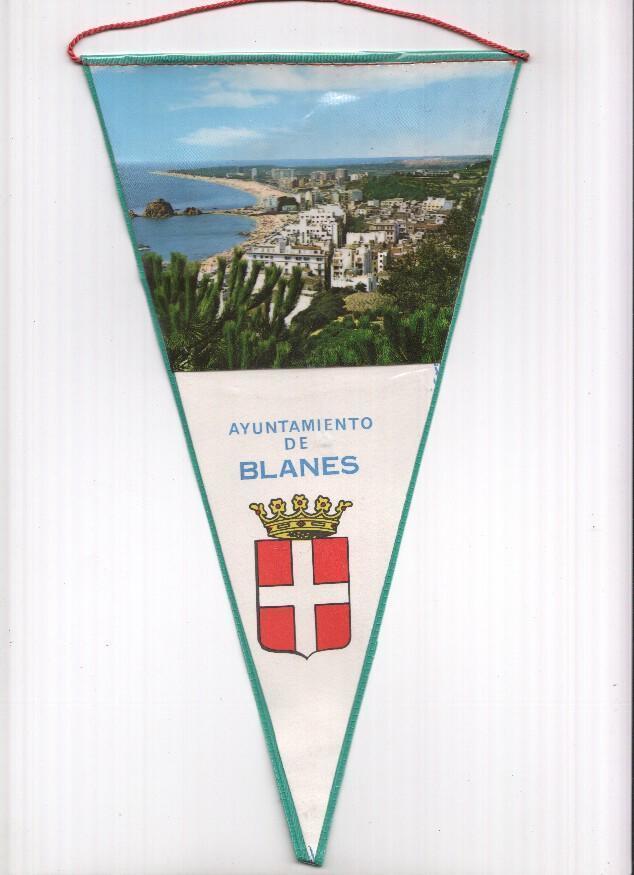 BANDERIN: BLANES - Imagen Aerea de Blanes y escudo (Numero 01)