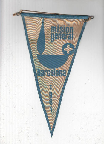 BANDERIN: MISION GENERAL BARCELONA - 1961