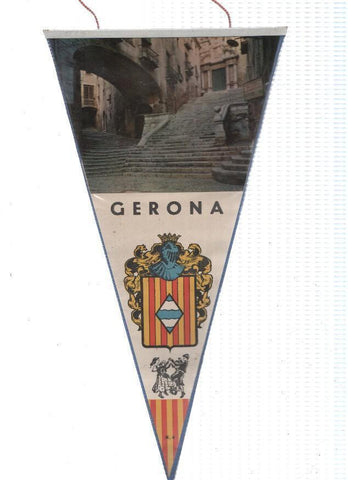 BANDERIN: Girona (Girona) - Vista de la subida a la Iglesia de Santo Domingo de Girona