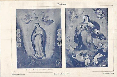 LAMINA ESPASA 3795: La Purisima 