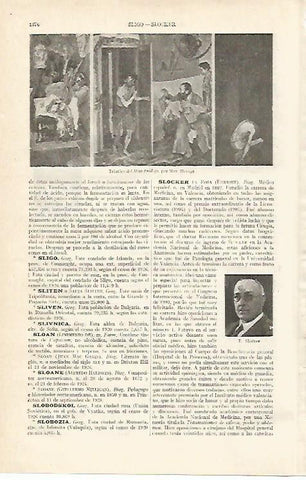 LAMINA ESPASA 14132: Triptico del Hijo Prodigo por Max Slevogt