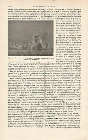 LAMINA ESPASA 16518: Batalla naval del 13 de julio de 1666