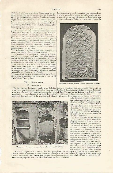LAMINA ESPASA 20872: Mezquita de Isangbi Africa