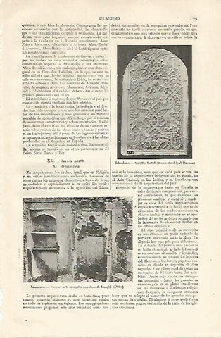 LAMINA ESPASA 20872: Mezquita de Isangbi Africa