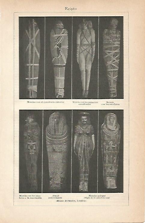 LAMINA ESPASA 6802: Momias del antiguo Egipto