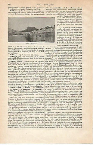 LAMINA ESPASA 21096: Puente de Jubia La Coruña