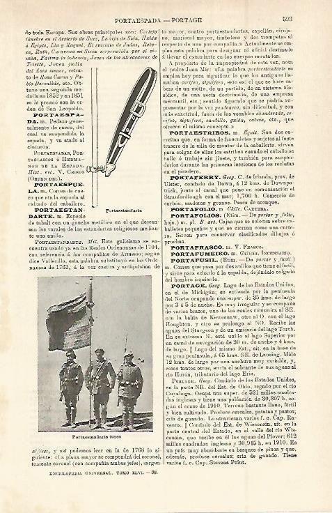 LAMINA ESPASA 15293: Portaestandarte de Turquia