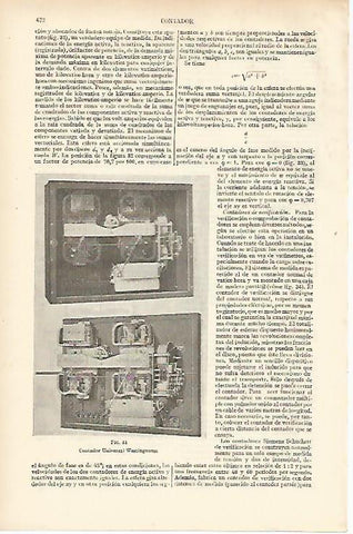 LAMINA ESPASA 25019: Contador Universal Westinghouse