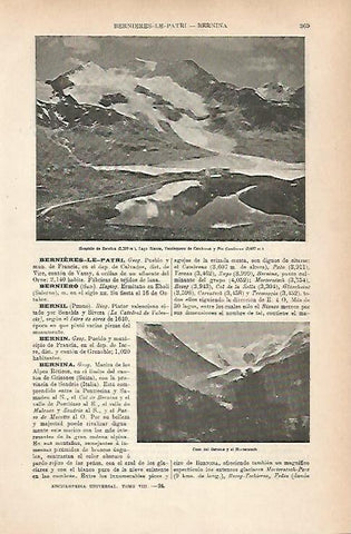 LAMINA ESPASA 25192: Hospicio de Bernina