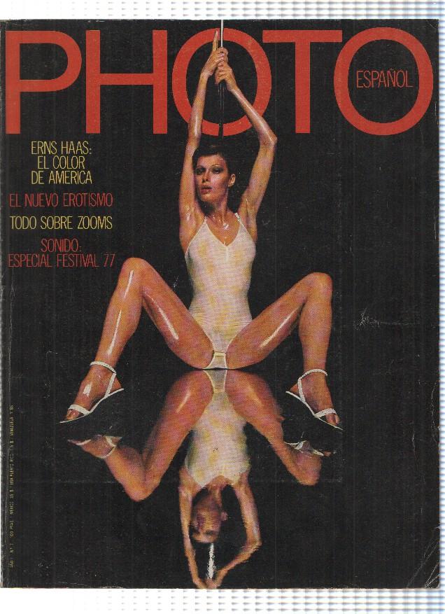 Revista: PHOTO Español, Numero 07: ERNS HAAS, El Color en America (Ana Editorial 1976)
