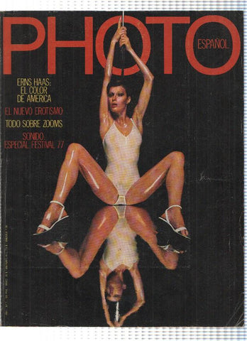 Revista: PHOTO Español, Numero 07: ERNS HAAS, El Color en America (Ana Editorial 1976)
