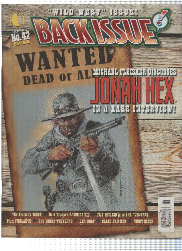 Magazine: BACK ISSUE, Numero 42: WILD WEST ISSUE! (TwoMorrows 2010)