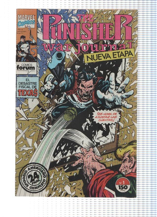 THE PUNISHER WAR JOURNAL, Volumen 1, Numero 01: Fraudes (Forum 1990)