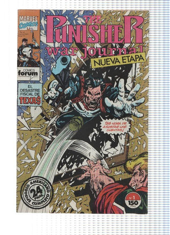 THE PUNISHER WAR JOURNAL, Volumen 1, Numero 01: Fraudes (Forum 1990)