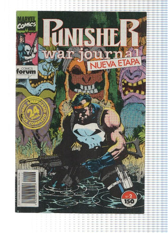 THE PUNISHER WAR JOURNAL, Volumen 1, Numero 02: Problemas Tropicales (Forum 1990)