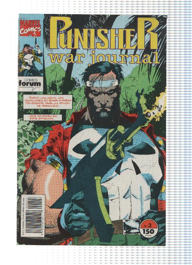 THE PUNISHER WAR JOURNAL, Volumen 1, Numero 03: KAHUNA (Forum 1990)