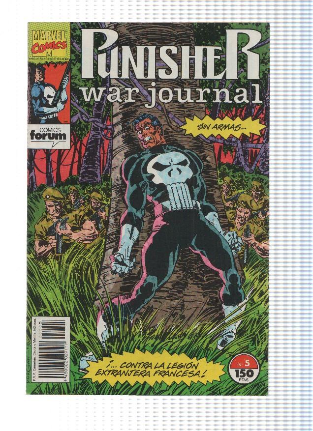THE PUNISHER WAR JOURNAL, Volumen 1, Numero 05: La Deuda (Forum 1992)