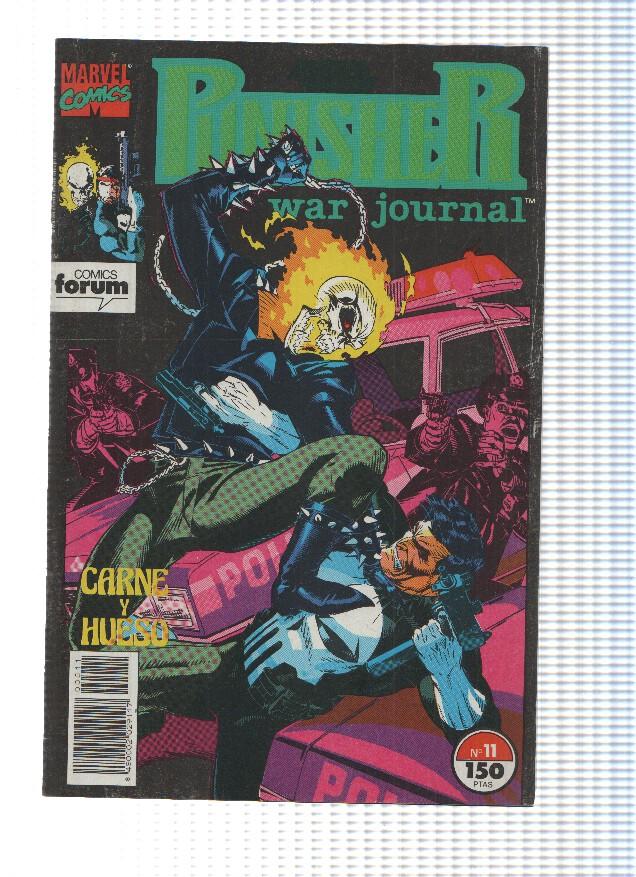 THE PUNISHER WAR JOURNAL, Volumen 1, Numero 11: En Llamas (Forum 1992)