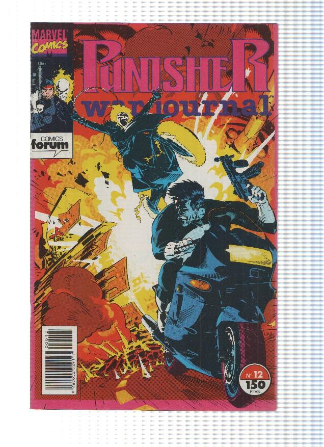 THE PUNISHER WAR JOURNAL, Volumen 1, Numero 12: SPin y Motos (Forum 1992)