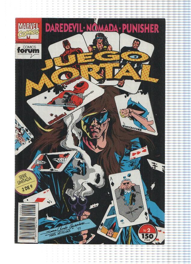 JUEGO MORTAL (Daredevil, Nomada y Punisher), Numero 02: Caballeros de Neon (Forum 1993)