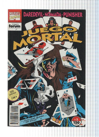 JUEGO MORTAL (Daredevil, Nomada y Punisher), Numero 02: Caballeros de Neon (Forum 1993)