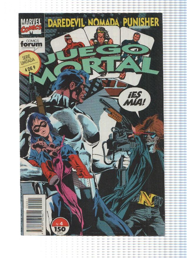 JUEGO MORTAL (Deredevil, Nomada, Punisher), Numero 04: Reyes Suicidas (Forum 1993)