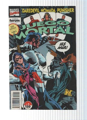 JUEGO MORTAL (Deredevil, Nomada, Punisher), Numero 04: Reyes Suicidas (Forum 1993)